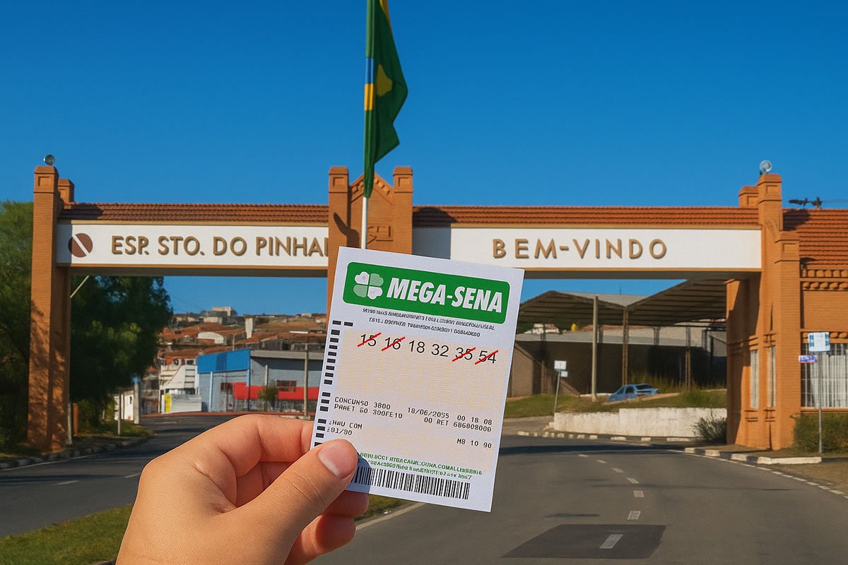 Aposta Mega Sena de Espirito Santo do Pinhal premiada