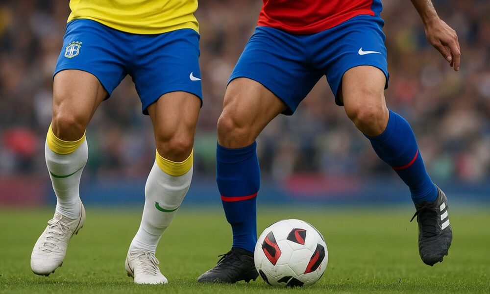 Futebol Brasil e Chile Partida