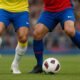 Futebol Brasil e Chile Partida