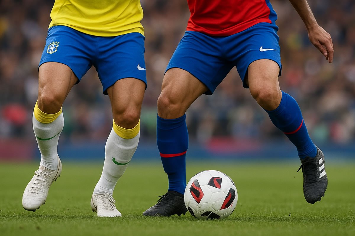 Futebol Brasil e Chile Partida