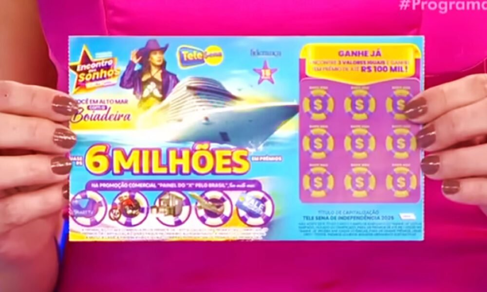 Sorteio da Tele Sena no SBT