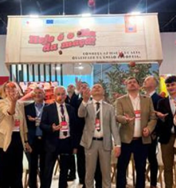 Maçãs europeias em destaque em São Paulo SP