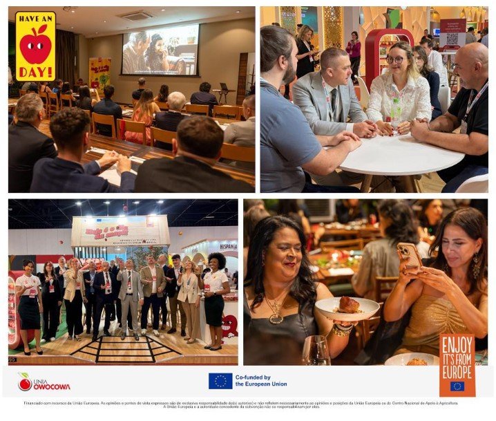 Maçãs europeias em destaque em São Paulo