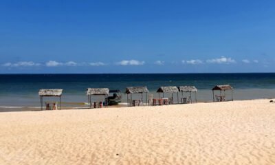 “River beach (River Tapajós) in Alter do Chão, state of Pará, Brazil. Amazon.”, foto de JorgeFromBrazil, licenciada sob Creative Commons Attribution-Share Alike 4.0 (CC BY-SA 4.0), via Wikimedia Commons.