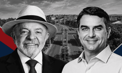 Flavio e Bolsonaro Espirito Santo do Pinhal SP