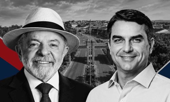 Flavio e Bolsonaro Espirito Santo do Pinhal SP