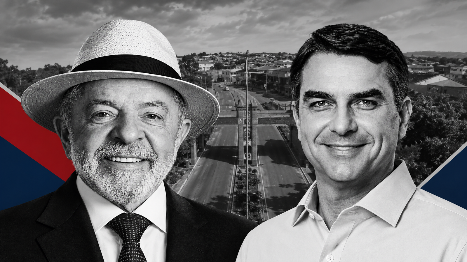 Flavio e Bolsonaro Espirito Santo do Pinhal SP
